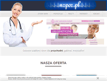 Tablet Screenshot of nzpoz.pl